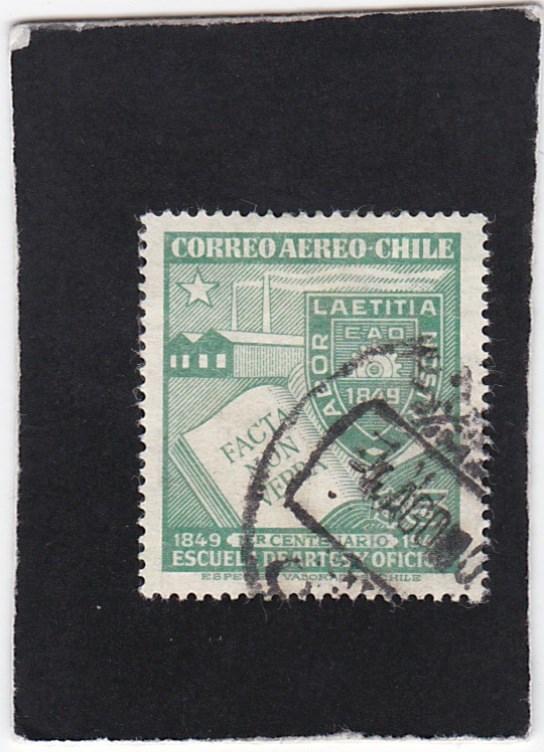 Chile # C127    used