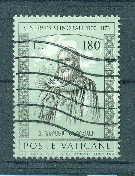 Vatican City sc# 546 used cat value $.25