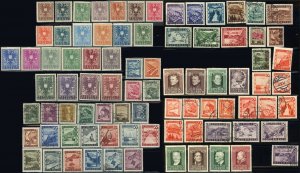 Austria #432-495 #500-519 Postage Stamp Collection Europe 1945-1948 Used Mint LH