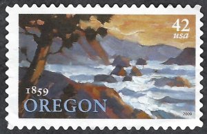 United States #4376 42¢ Oregon Statehood (2009). Used.