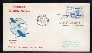 Canada #353 FDC F454