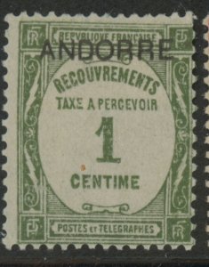 Andorra French J9 * mint HR (2208 532)