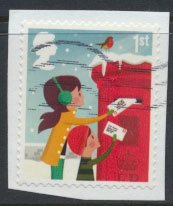 Great Britain SG 3651 SC# 3338  Used self Adhesive Christmas 2014 see details 