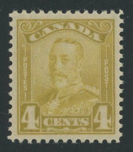 Canada 152 - 4 cent Bistre - VF/XF Mint never hinged