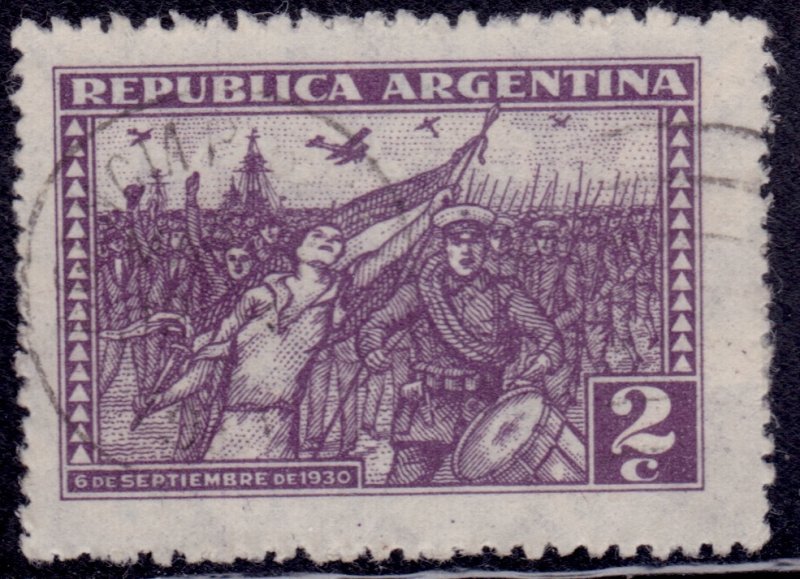 Argentina 1930, Revolution, 2c, used