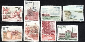 Denmark #576-9, 586-9 F-VF Unused CV $4.75 (X5371)