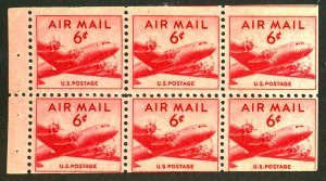 U.S. #C39a MINT BLOCK OG NH