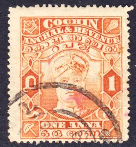 India Cochin Scott 29  Fine used.