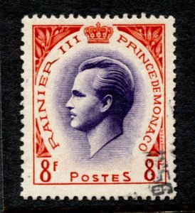 Monaco Stamp #335 USED VF SINGLE