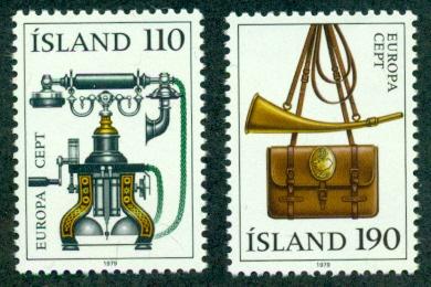 Iceland #515-516  MNH  CV$10.25  Europa