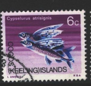 Cocos Keeling Islands Sc#13 Used