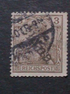 ​GERMANY-1898  BPP ERROR- OFFICE IN CHINA  USED VF 125 YEA