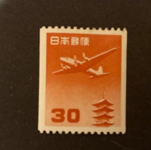 Japan #C43, Coil, mint LH, VF, Scott $30.00
