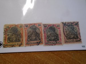 Germany  # 70-73  used