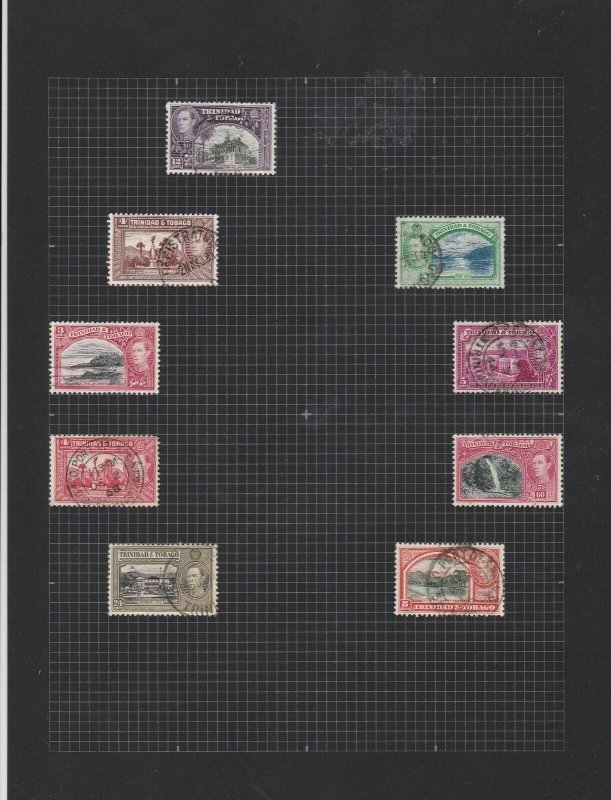 trinidad & tobago stamps page ref 17324