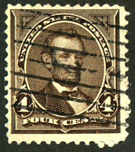 U.S. #254 USED