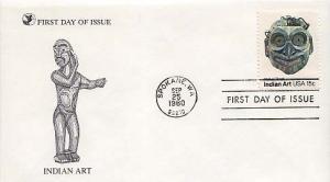 United States, First Day Cover, Art