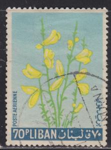 Lebanon C397 Yellow Broom 1964