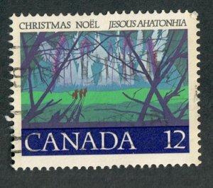 Canada #742 used single