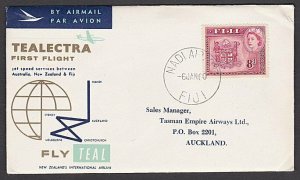 FIJI 1960 First flight cover Nadi to Auckland...............................R304