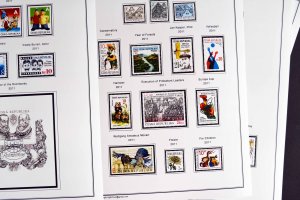 COLOR PRINTED CZECH REPUBLIC 2011-2020 STAMP ALBUM PAGES (70 illustrated pages)