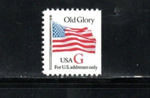 2885 * OLD GLORY G  (RED)*   U.S. Postage  BOOKLET Stamp  MNH