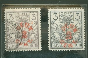 Haiti #31/31a Unused Single