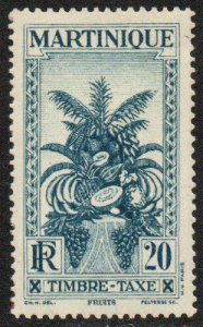 Martinique Sc #J28 Mint Hinged