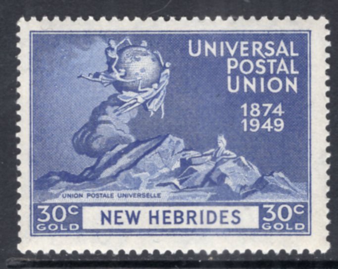 New Hebrides British 64 UPU MNH VF