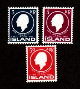 Iceland # 335-337 Mint!