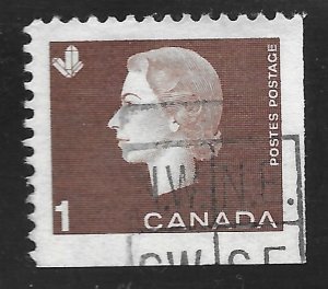 Canada #401 1c Queen Elizabeth II - Mineral Crystals