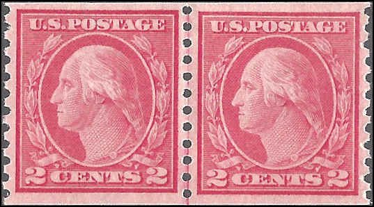 492 Mint,OG,NH... Line Pair... SCV $115.00... VF/XF