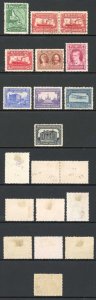 Newfoundland SG179/87 (no 5c) mixed mint and used