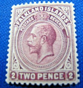 FALKLAND ISLANDS 1914 SCOTT # 32a  MLH     (bs20)