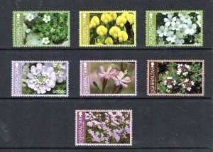 Gibraltar: 2014, Endemic Flowers,  MNH set.