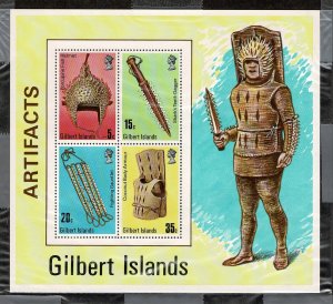 Gilbert Islands #292a SS military artifacts MNH