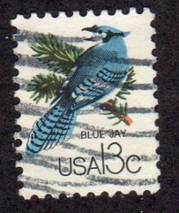 United States 1757d - Used - Blue Jay (Bird) (2)