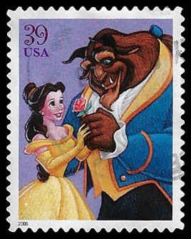 U.S. #4027 Used; 39c Beauty & the Beast (2006)