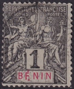 Benin 1894 Sc 33 used