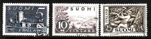 Finland: SC#177-179-used-1930 set-