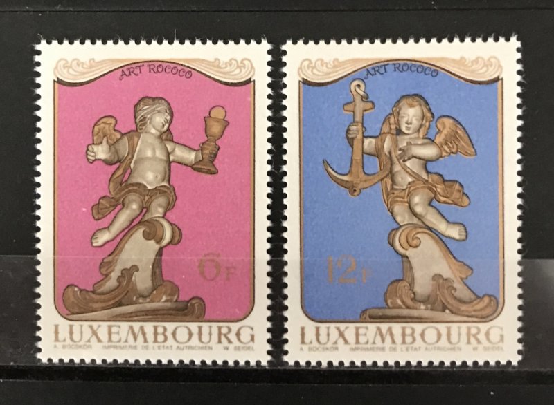 Luxembourg 1979 #631-2, MNH, CV $1