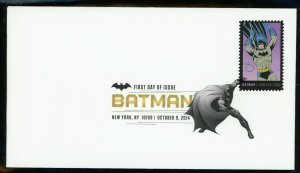 U.S.  Batman  Scott 4928 - 4935 Set of 8 DCP Cancel First Day Covers