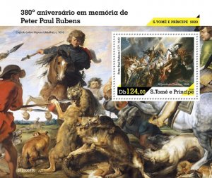 SAO TOME - 2020 - Peter Paul Rubens - Perf Souv Sheet - Mint Never Hinged