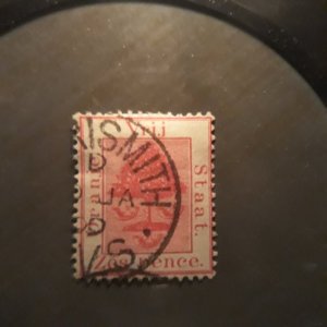 Orange Free State  8  1890  used