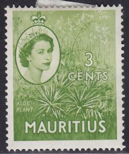 Mauritius 252 Aloe Plant 1954