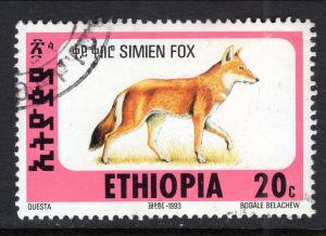 Ethiopia 1393D Fox Used VF