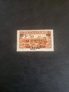 Stamps Alaouites Scott #38 hinged