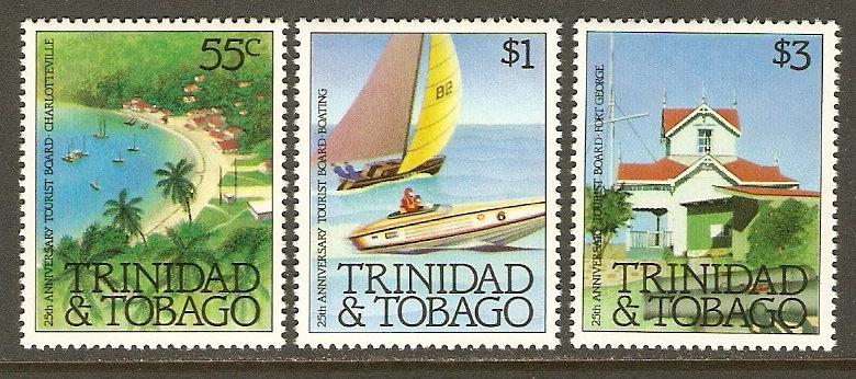 Trinidad & Tobago #364-6 NH Tourist Board Anniv.