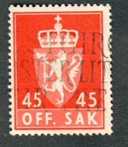 Norway O73 used single