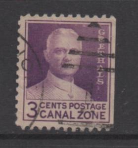 Canal Zone   Scott # 117   used